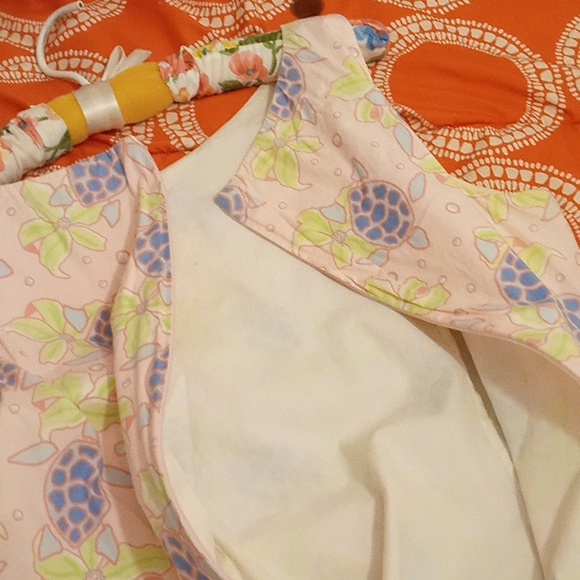 Ladies vineyard Vines Pink's purples greens preppy fun dress size 6 - Picture 3 of 11